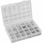 BSC PREFERRED Fastener Maintenance Assortment with 1500 Pieces Zinc-Plated Steel 90970A670